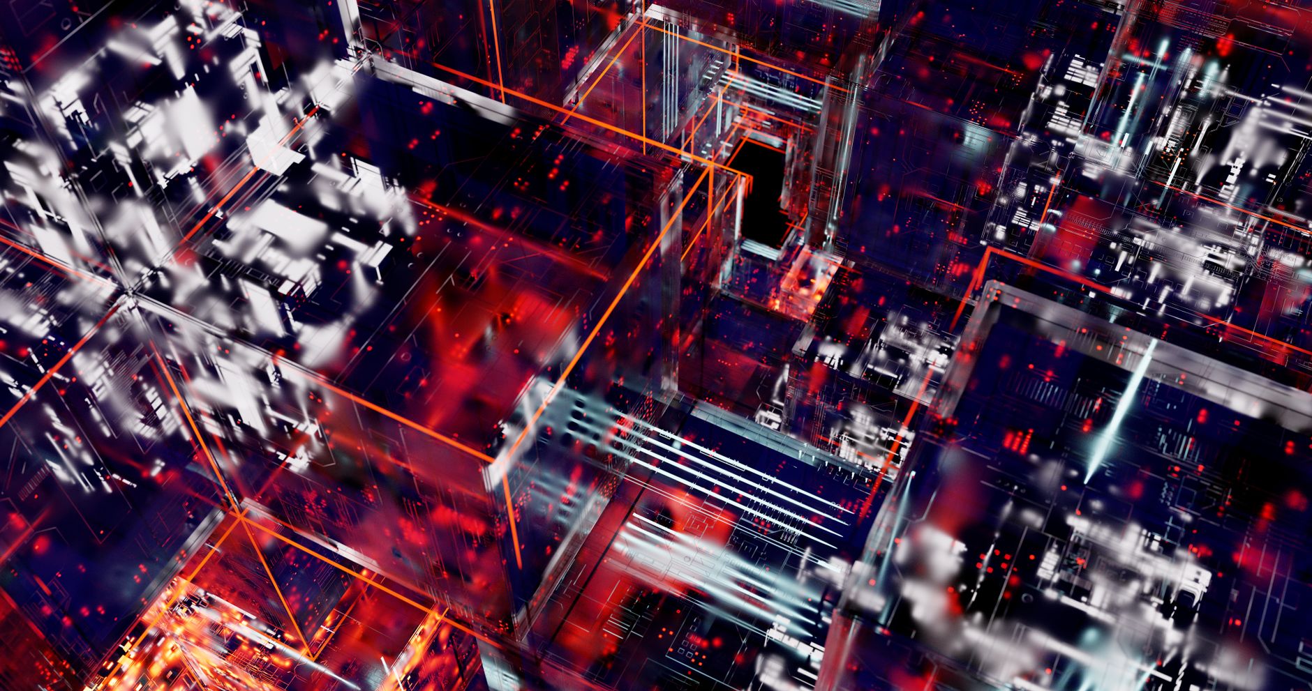 Abstract neural network and circuit board patterns side by side, illustrating neuroplasticity as the modern parallel to Mental Transmutation