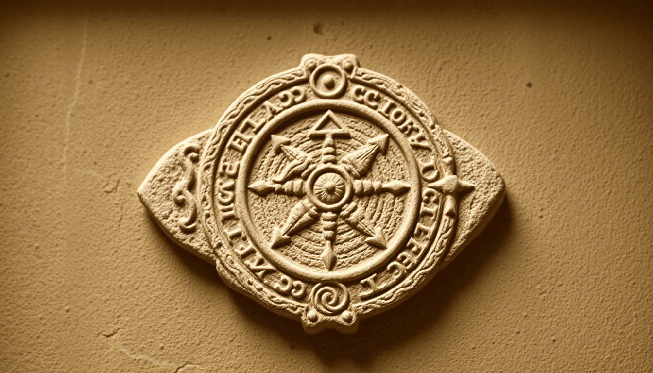 Ancient symbols representing the Hermetic Principles