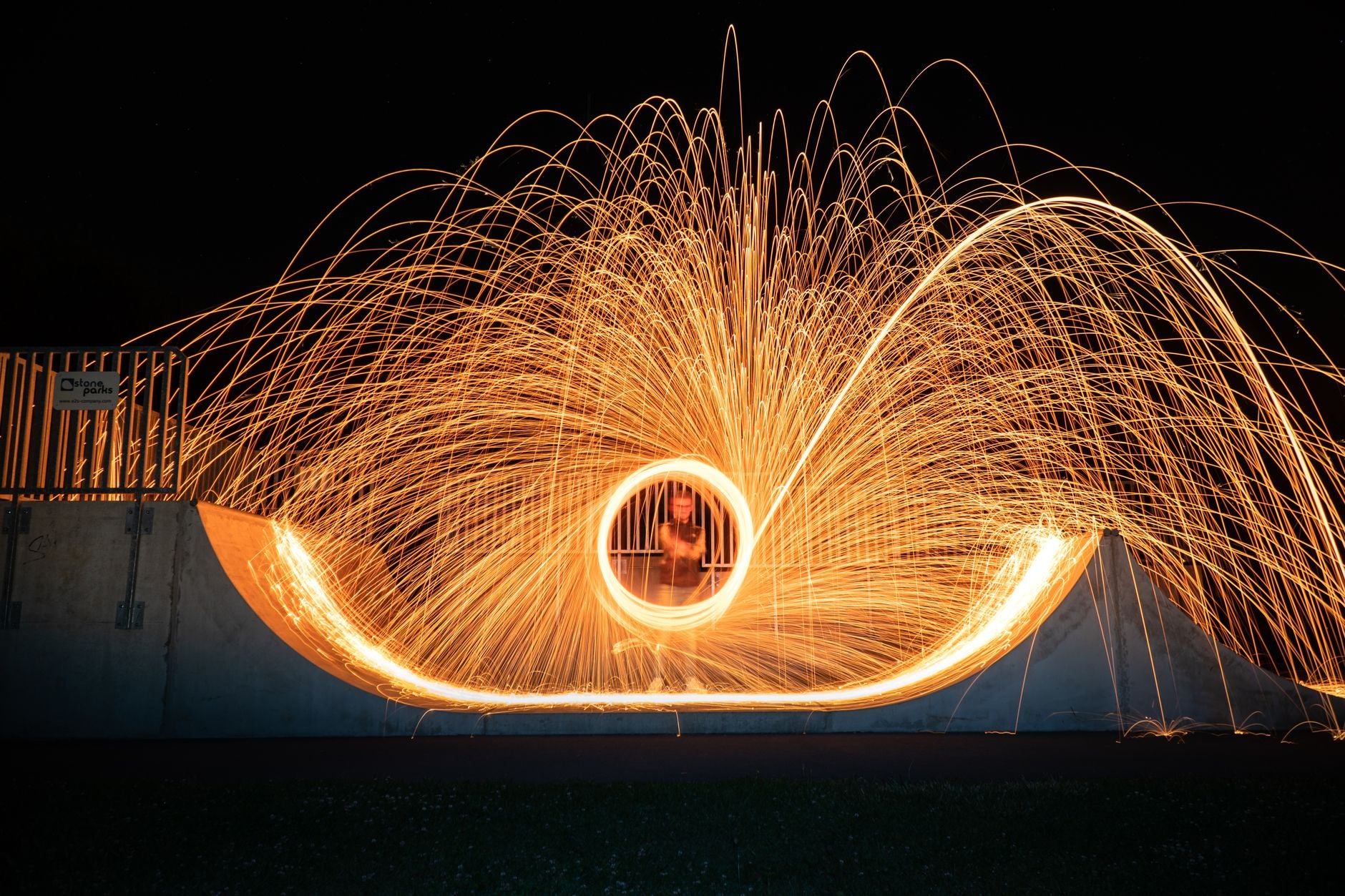 Abstract golden light trails, evoking the reddening stage of inner alchemy